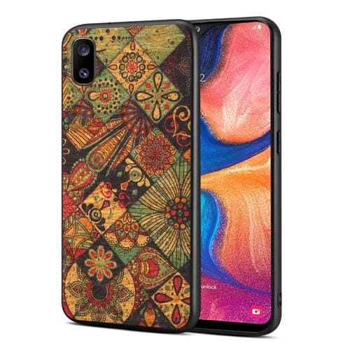 Funda para Teléfono Samsung Galaxy A20 Four Seasons Flower Language Series TPU (Amarillo Otoño)