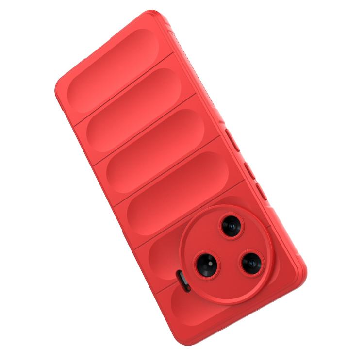 Funda TPU con Franela y Protección Mágica Global para Tecno Camon 30 Pro 5G (Verde Oscuro)