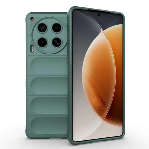 Funda TPU + Franela Tecno Camon 30 4G Global Magic Shield (Verde Oscuro)