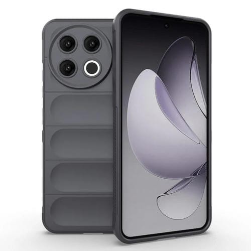Funda TPU + Franela Tecno Spark 30 Pro Protección Mágica Global (Gris Oscuro)
