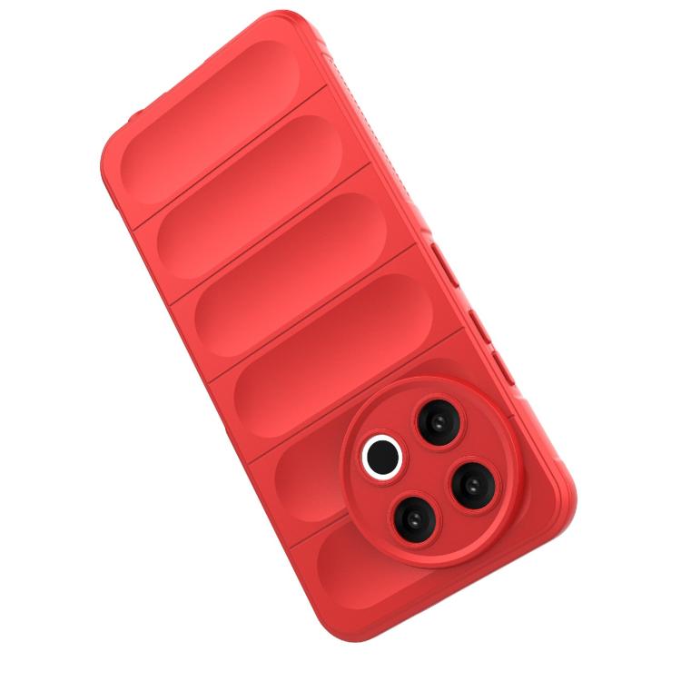 Funda TPU + Franela Tecno Spark 30 Pro Protección Mágica Global (Morada)