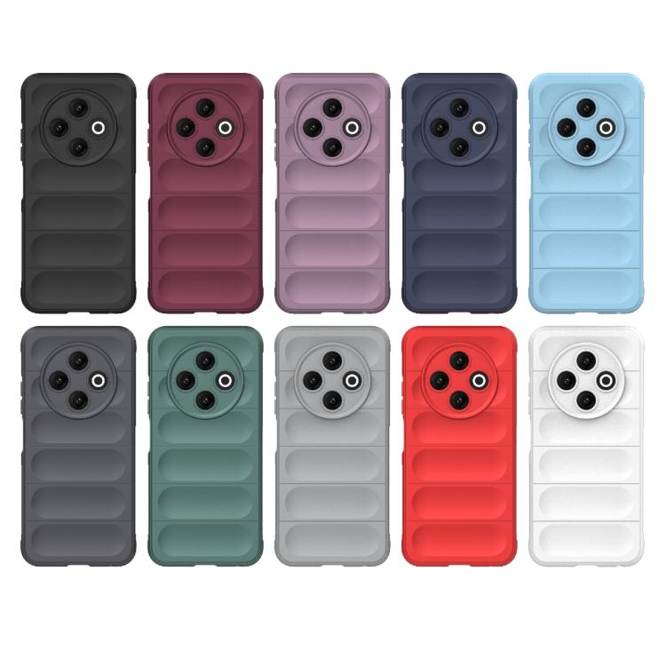 Funda TPU con Franela y Protección Mágica Global para Tecno Spark 30C 4G (Gris)