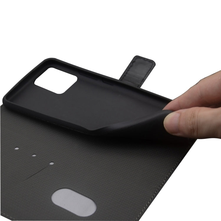 Funda de Cuero Bicolor Idewei para OnePlus 12R (Negra)