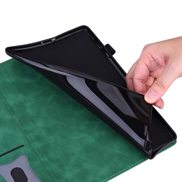 Funda de cuero a prueba de golpes para Xiaomi Redmi K Pad (verde)