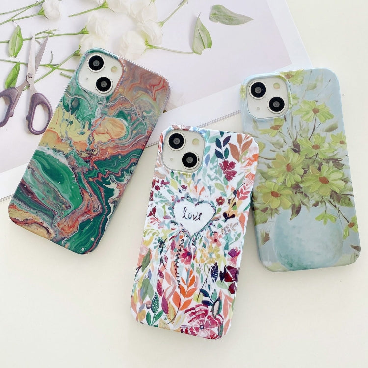 Funda para iPhone 16 Plus PC Phone Case Barniz de Agua Stick (Cactus)