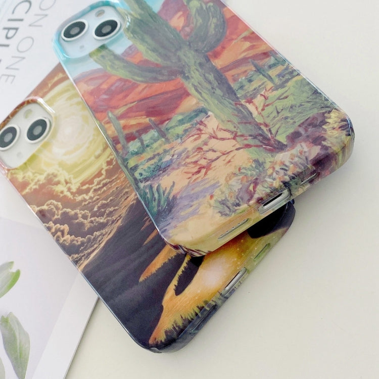 Funda para iPhone 16 Pro Max Barniz de Agua Stick PC Phone Case (Waves)