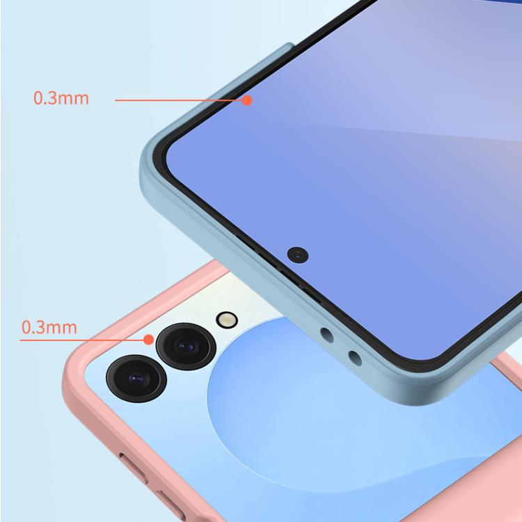 Funda de PC con 3 piezas para Samsung Galaxy Z Flip7, con tacto suave y cobertura total, a prueba de golpes (verde bosque)