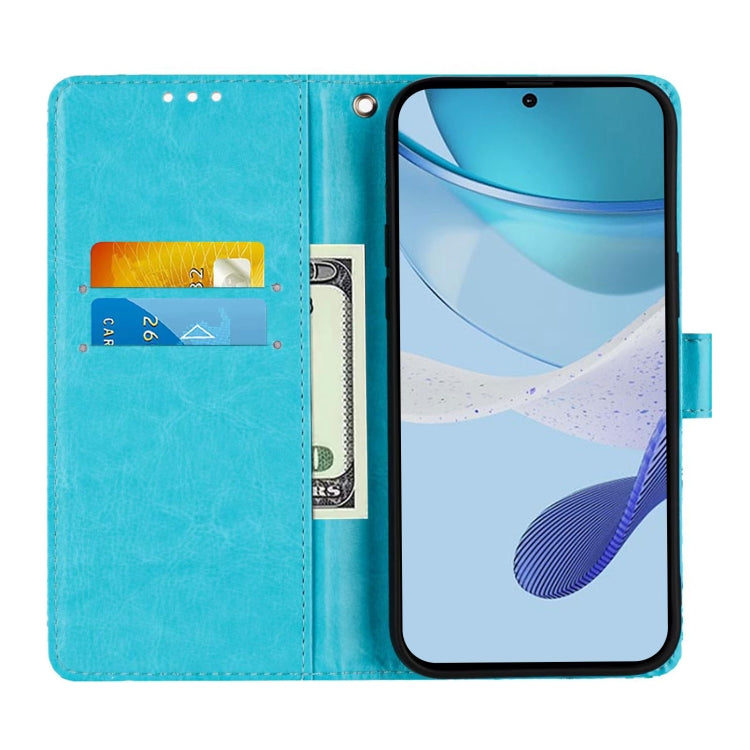 Funda de Cuero para OnePlus Nord N10 5G con Patrón de Mariposa Cariñosa (Colores)