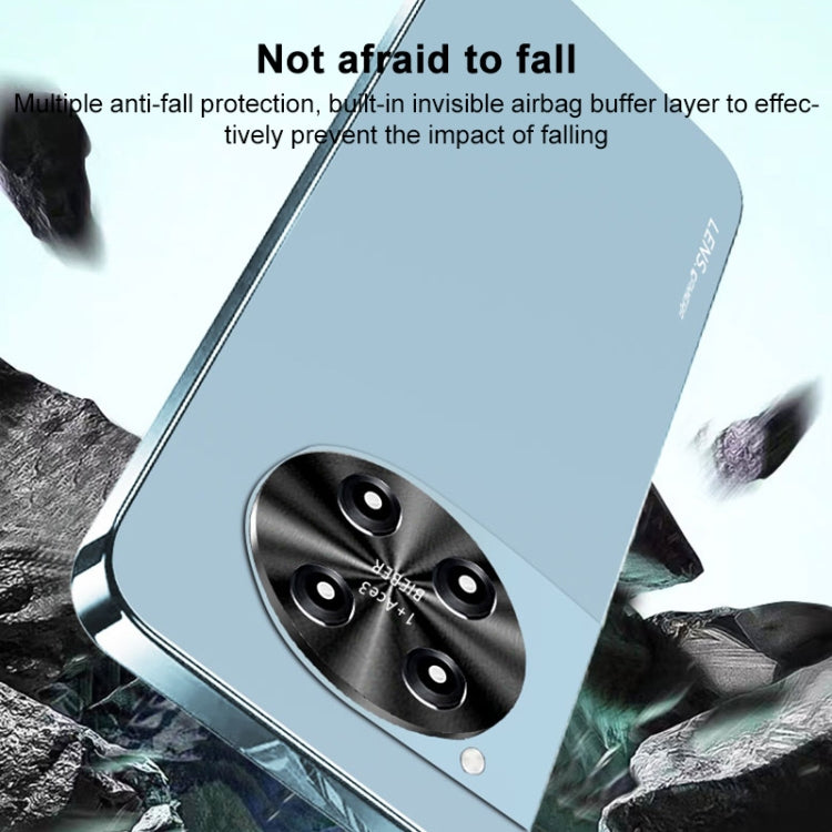 Funda Acrílico Esmerilado Galvanizado OnePlus Ace 5 Ag (Negra)