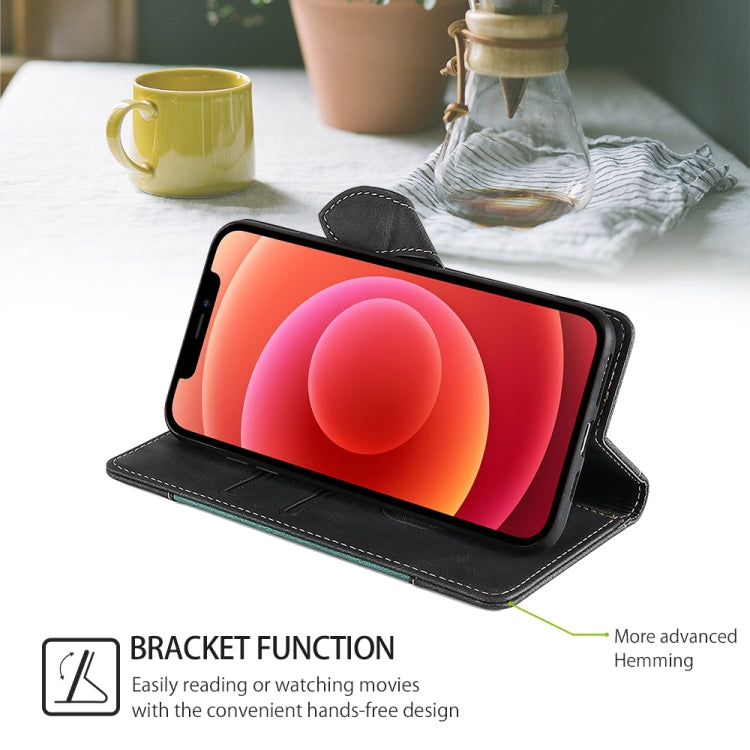 Funda de Cuero con Hebilla Magnética para Itel P65 (Negra) con Tacto Agradable