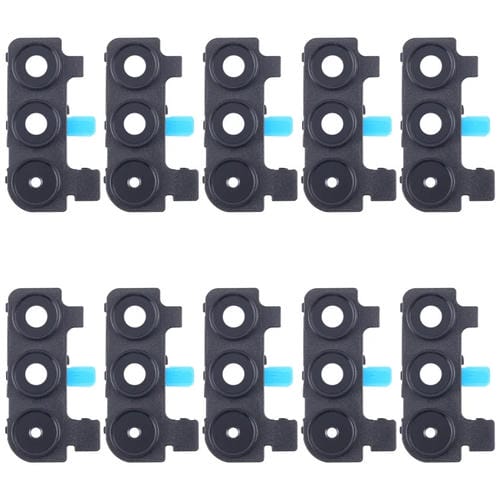 Couvercle de lentille d'appareil photo arrière Samsung Galaxy A15 4G SM-A155F (10 pièces) (Noir)