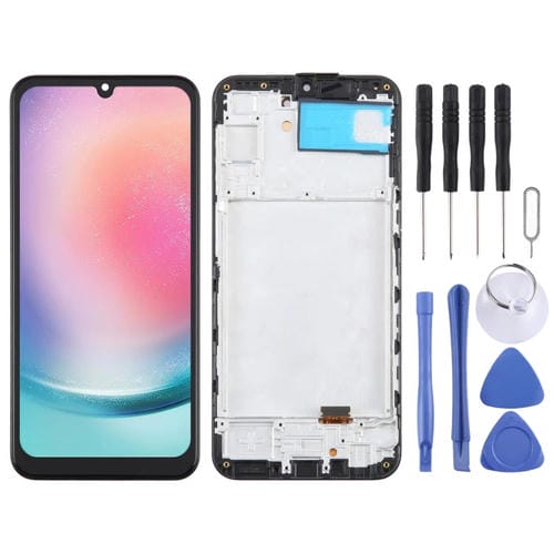 OLED LCD Screen Samsung Galaxy A24 SM-A245F with Frame (6.36 Inches)
