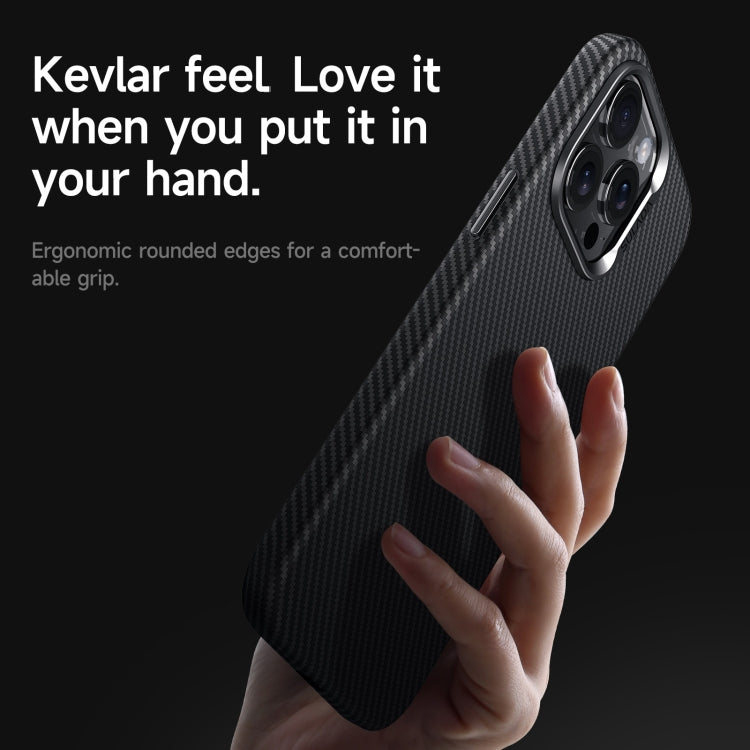 Funda para Teléfono Sulada 600D Kevlar Texture PC para iPhone 15 (Azul) - MOVILSTORE