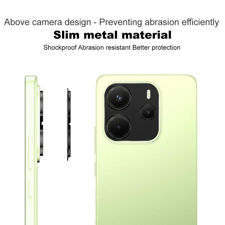 Protector de lente de cámara IMAK de metal de 163,25 mm para Redmi Note 14 4G Global