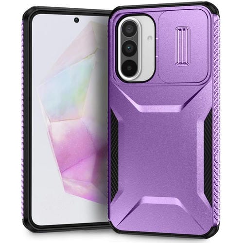 Funda Deslizante Samsung Galaxy A36 5G Protección Contra Caídas (Morado)