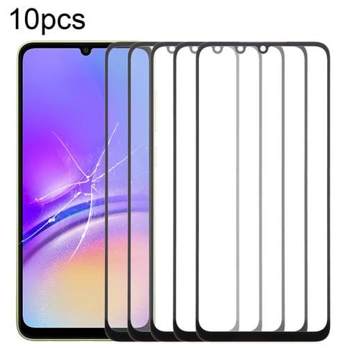 Verre de protection extérieur Samsung Galaxy A05 SM-A055F Écran frontal avec adhésif OCA (10 pièces)