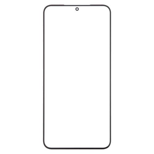 Obiettivo in vetro Schermo esterno anteriore Samsung Galaxy S23 SM-S916B con adesivo OCA (10 pezzi)