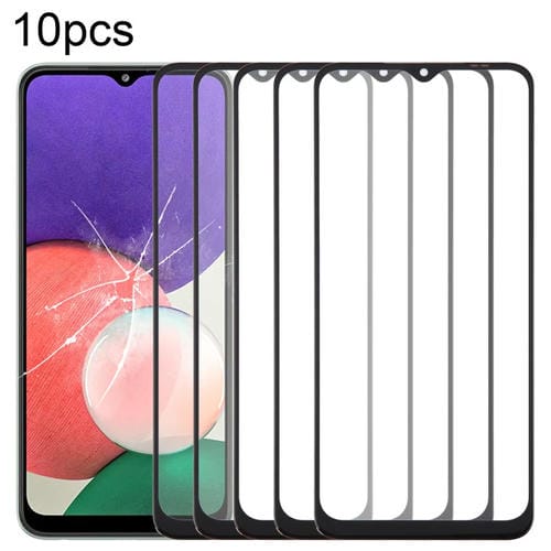 Glaslinse Samsung Galaxy A22 5G SM-A226B Frontbildschirm mit OCA-Klebstoff (10 Stück)