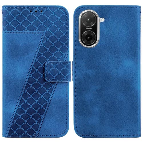 Funda de cuero con relieve de siete formas para Redmi A5 4G (171,7 mm) (azul)