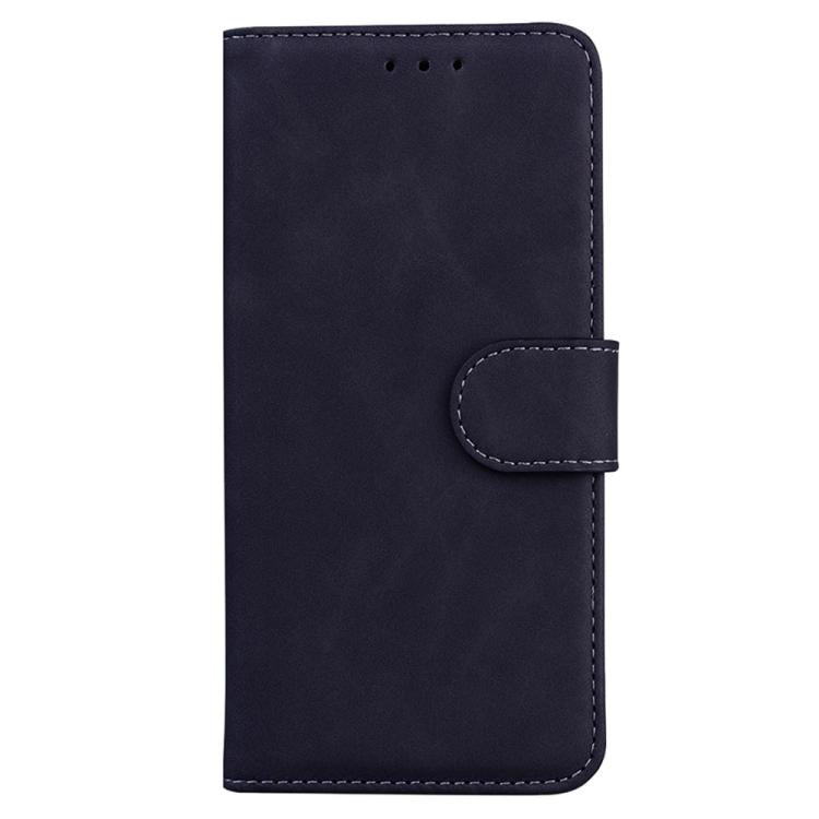 Funda de cuero con tapa para Redmi A5 4G (171,7 mm), color puro y tacto suave (negro)