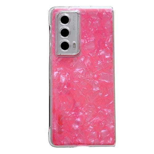 Funda para Teléfono Honor Magic Vs2 Textura Concha Perlada (Roja)