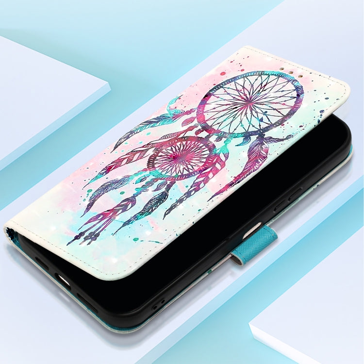 Funda de Cuero con Tapa Horizontal y Pintura 3D para Itel A80 4G (Campanas de Viento)