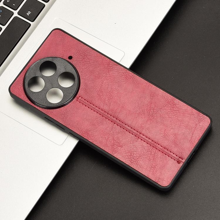 Funda para Teléfono Tecno Camon 30S y 30S Pro con Patrón de Vaca (Roja)