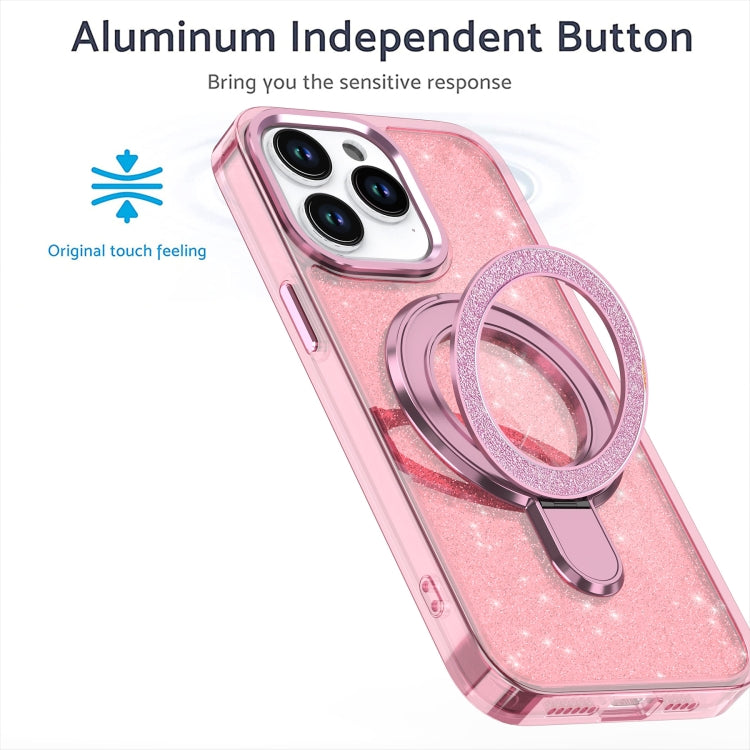 Funda para Teléfono Magsafe con Soporte de Anillo para iPhone 11 (Morado)