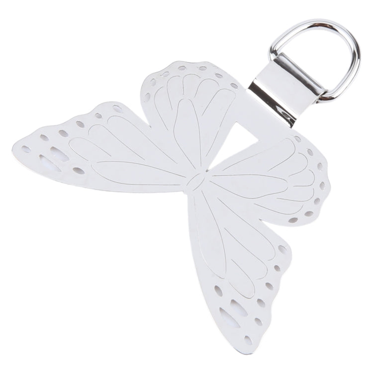 Junta de Fijación para Cordón de Teléfono Móvil Metal Forma de Mariposa (Plateada)
