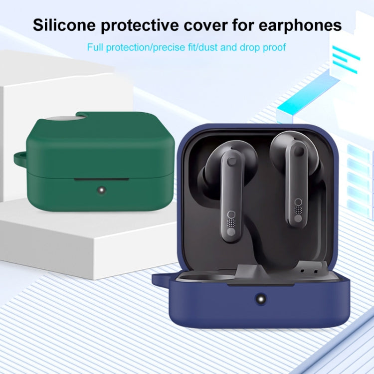 Funda Protectora de Silicona para Auriculares Bluetooth cmf By Nothing Buds Pro2 (Verde)