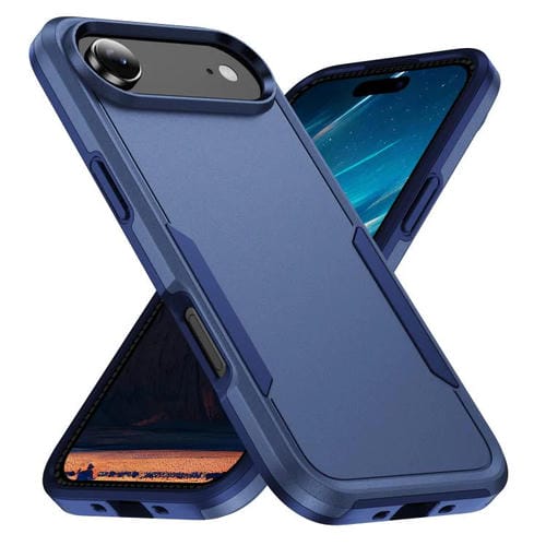 Funda Pioneer Armor de PC y TPU resistente para iPhone 17 Air (azul)