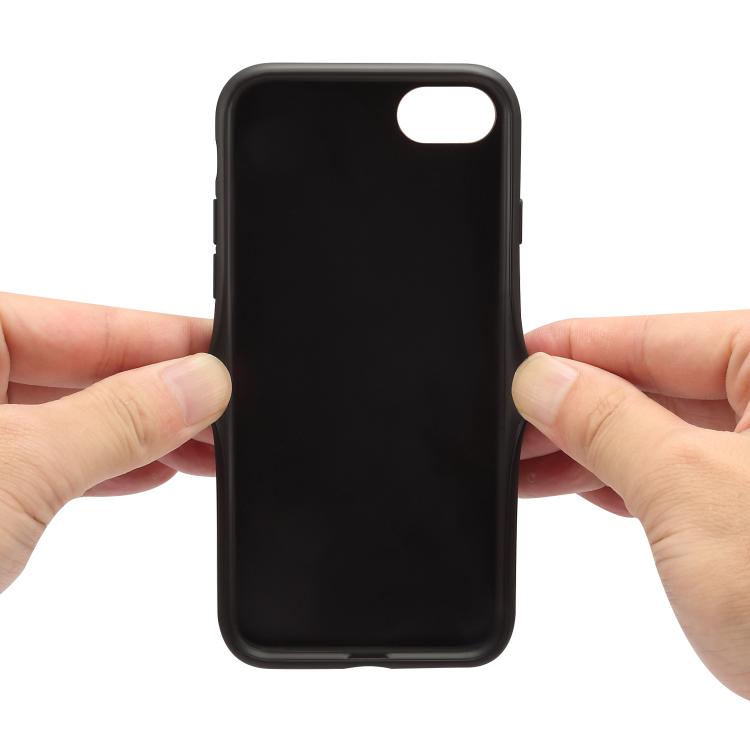 Funda Trasera PU Denior D09 con Ranura para Dos Tarjetas para iPhone 16E (Azul)