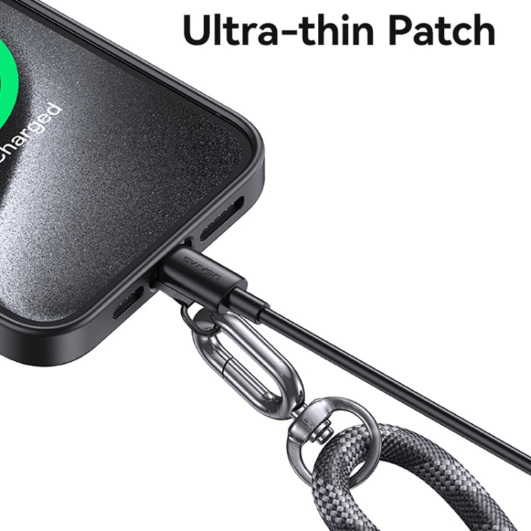 Cuerda Ajustable Antipérdida Usams Zb317 para Teléfono (Negra)