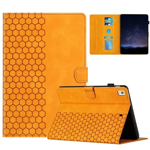 Funda para Tablet Samsung Galaxy Tab A 10.1 2019 T510 Piel Relieve Panal (Amarilla)
