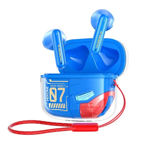 Auriculares Inalámbricos Wekome Ws-07 Armor Bluetooth Reducción de Ruido (Azul)