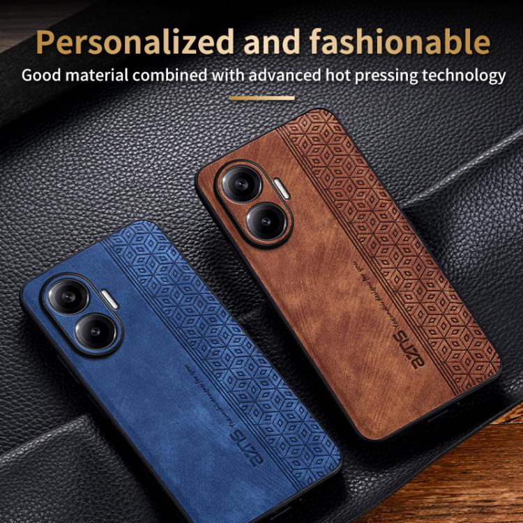 Funda AZNS con relieve 3D para Redmi Turbo 4 Pro (verde oscuro)