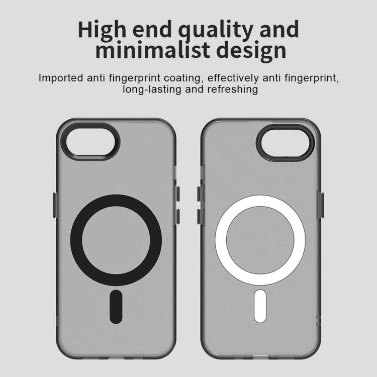 Funda híbrida TPU y PC Candy con Protección Magsafe para iPhone 16E (Negra)