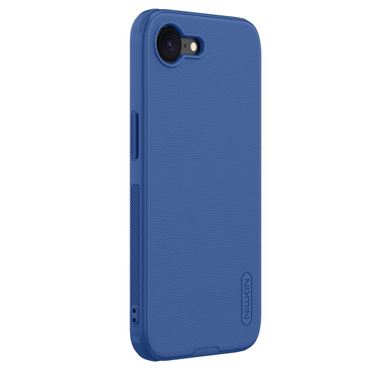 Funda para iPhone 16E Nillkin Frosted Shield Pro PC + TPU (Azul)