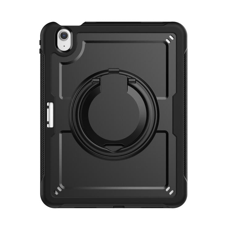 Funda Híbrida Honeycomb para iPad Air 11 con Asa y Correa (Negra)
