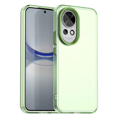 Funda Híbrida TPU a Prueba de Golpes Huawei Nova 12 Candy PC (Verde)