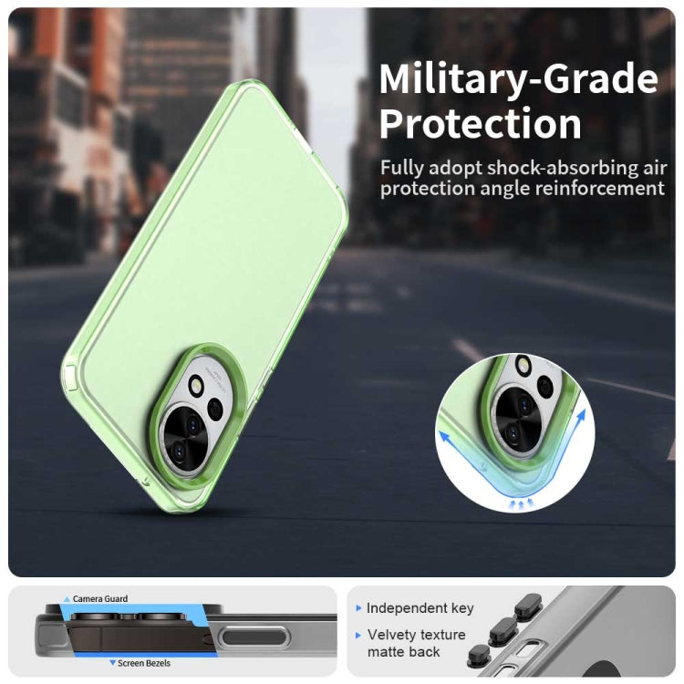 Funda Híbrida TPU a Prueba de Golpes Huawei Nova 13 Candy PC (Verde)