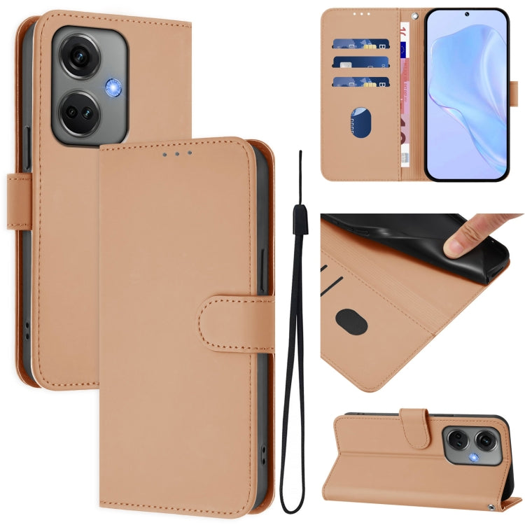 Funda Piel Sintética con Cordón OnePlus Nord Ce3 5G (Piel de India)