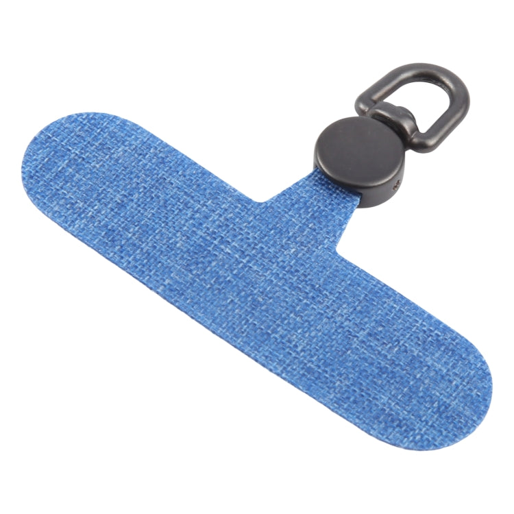 Junta de Fijación para Cordón de Teléfono Móvil con Rotación 360 Grados (Azul Oscuro)