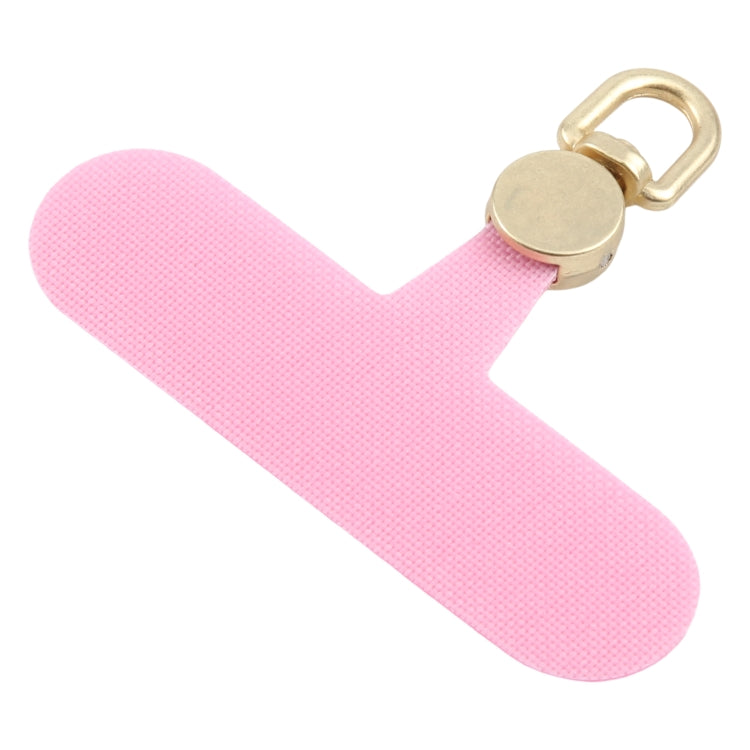 Junta de Fijación para Cordón de Teléfono Móvil con Rotación 360 Grados (Rosa)