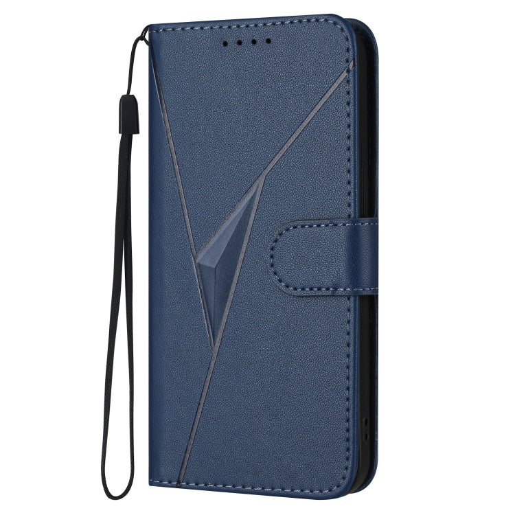 Estuche de Cuero con Hebilla para Teléfono Fujitsu Arrows Be4 Plus F-41B (Azul Real)