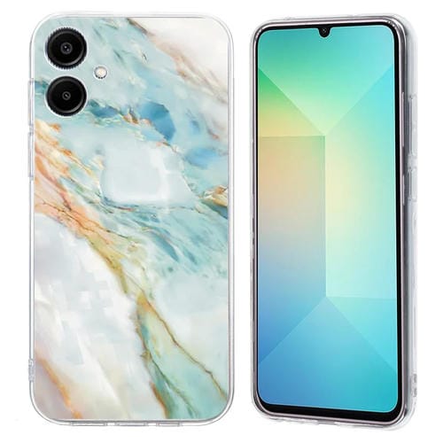Funda TPU Samsung Galaxy A06 4G Patrón Pintura Colorida (Mármol)