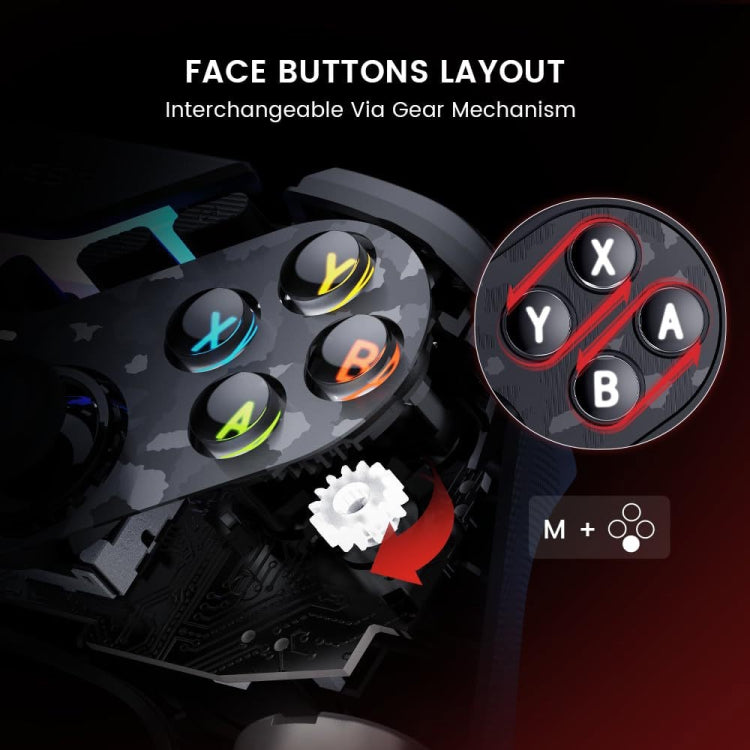 Controlador de Juegos Inalámbrico Gamesir T3 Pro Nine-Tailed Fox Bluetooth