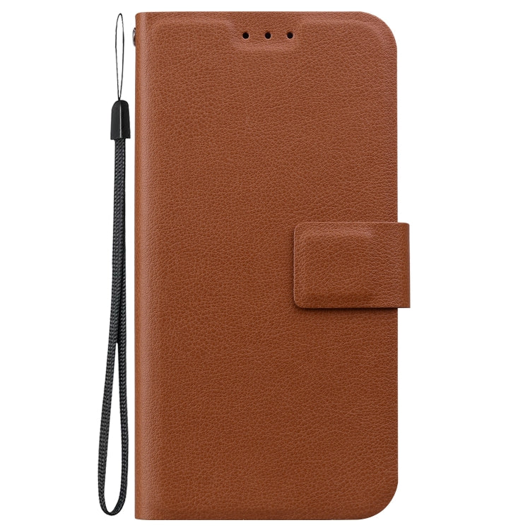 Funda de Cuero con Hebilla Magnética Ultrafina para OnePlus Nord 4 (Marrón)