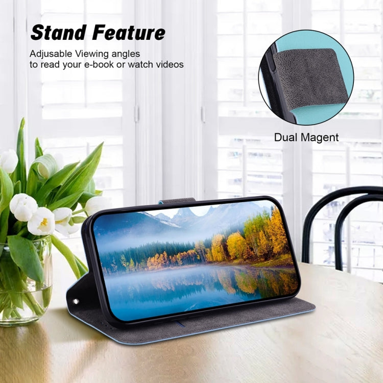 Funda de Cuero con Hebilla Magnética Ultrafina para OnePlus Nord 3/Ace 2V (Verde)