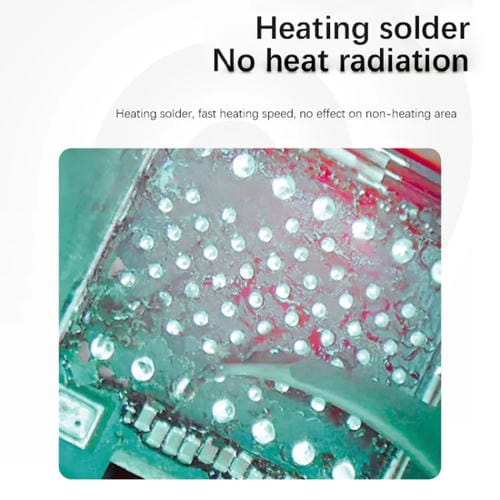 Macchina di Saldatura Termostatica Laser Infrarosso Intelligente Tbk 2201P con Fotocamera HD LCD Incorporata Spina Britannica